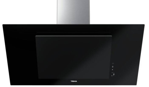 Campana Teka Inclinada Cristal Negro 90cm DVT 98660 TBS BK 112930043