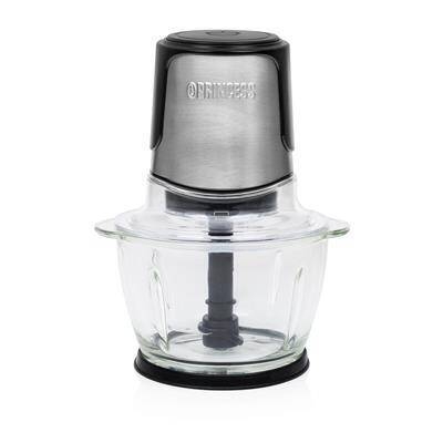 Picadora PRINCESS 1L Inox Cristal 2 Cuchillas 221051