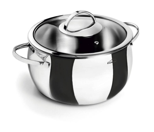 Olla Lacor Belly 20 cm con Tapa 79120