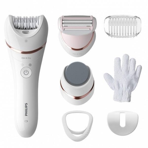 Depiladora Philips Serie 8000 Wet&Dry BRE730