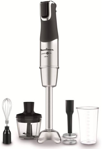 Batidora de Mano Moulinex 4 en 1 1200W Picador Varillas Pasapurés DD95HD