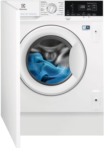 Lavadora-Secadora Integrable ELECTROLUX 8/4 kg Inverter Vapor SenseCare EN7W4862OF