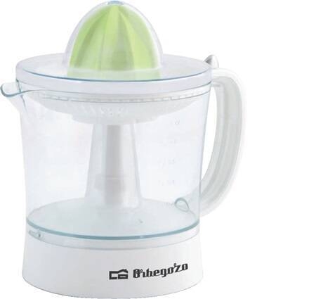 Exprimidor Orbegozo 25W 1L Regulador Pulpa Blanco EP2210