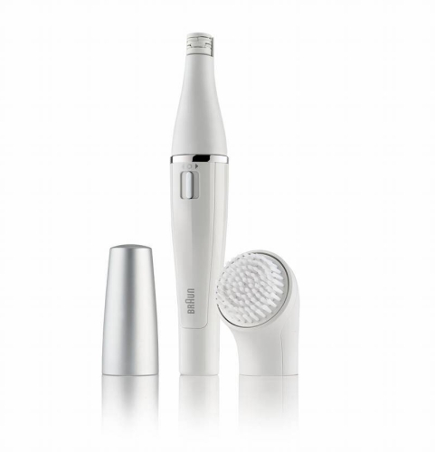 Depiladora Facial Braun 10 Pinzas 2 Direcciones + Cabezal Limpiador FACE810