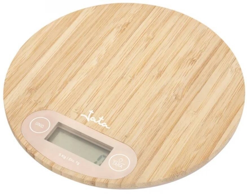 Balanza Electrónica JATA bambú 5kg HBAL1110
