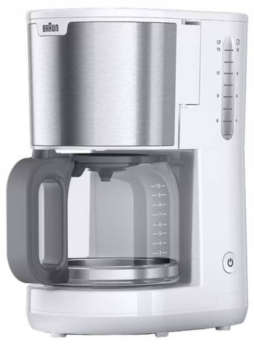 Cafetera de Goteo Braun 1000W Antigoteo 15 Tazas KF1500WH