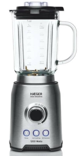 Batidora HAEGER 1200W Cristal 1.5L Smoothie Ultra LQ120006A
