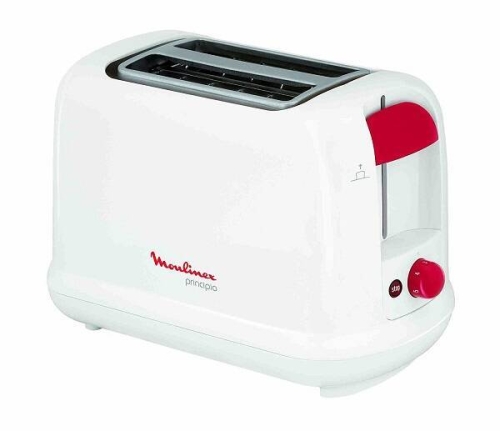 Tostador MOULINEX 2 Ranuras Cortas Blanco LT160111