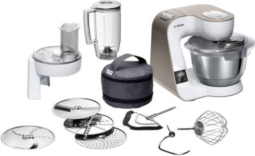 Robot Cocina BOSCH MUM5 1000W, Accesorios, Champagne MUM5XW20