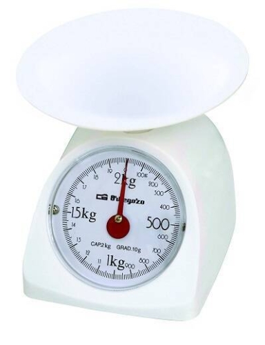 Balanza Cocina Mecánica Orbegozo 2 kg PC1015