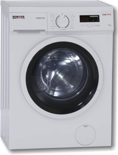 Lavadora Rommer 7kg 1200rpm Clase D 40cm POWER1207
