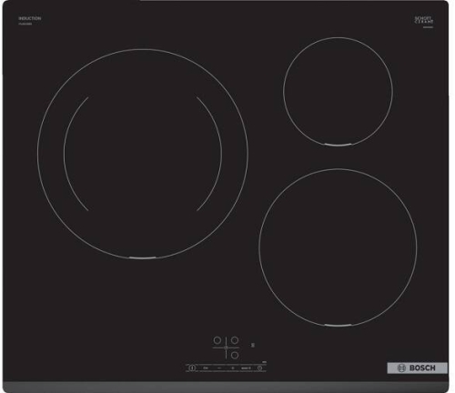 Placa Inducción BOSCH 3 Zonas 28cm TouchSelect PUJ631BB5E
