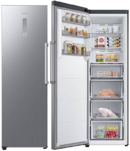 Congelador Vertical SAMSUNG No Frost 323L Inox RZ32C7BEES9