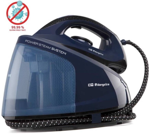 Centro de Planchado Orbegozo 6 bares Vapor 100g/min 1.2L VP8550