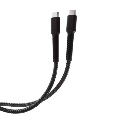 Cable USB-C Vivanco 60W 2.5m Nylon Negro 63640