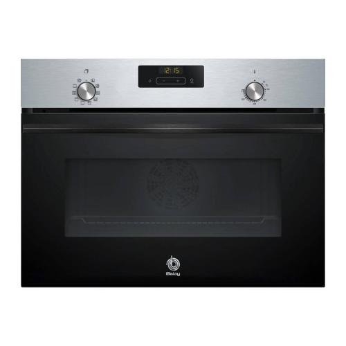Horno Compacto Balay Multifunción 45cm 71L Cristal Negro Inox 3CB4130X3