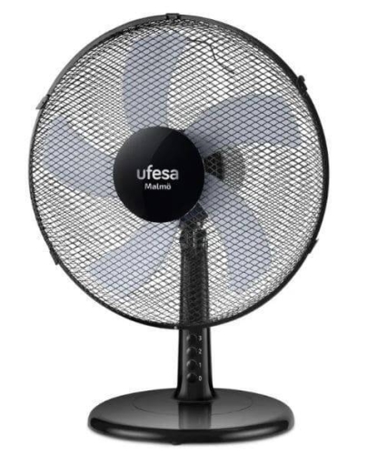 Ventilador sobremesa UFESA Malmo 40cm 50W 3 velocidades