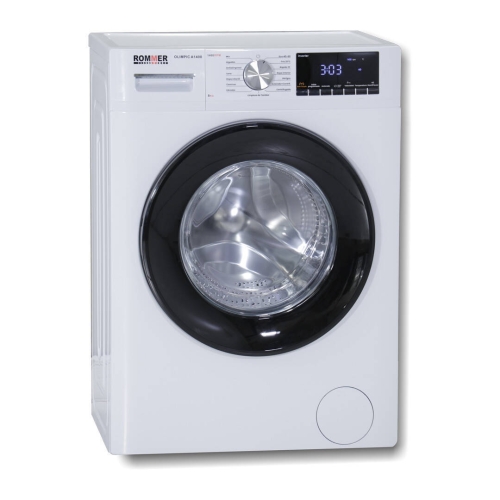 Lavadora ROMMER 8kg 1400rpm A+++ Inverter Vapor OLIMPICA1408