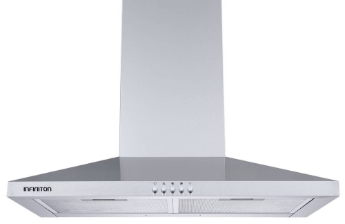 Campana Decorativa Piramidal Infiniton 60cm Inox 3 Vel. CMPP64XBL