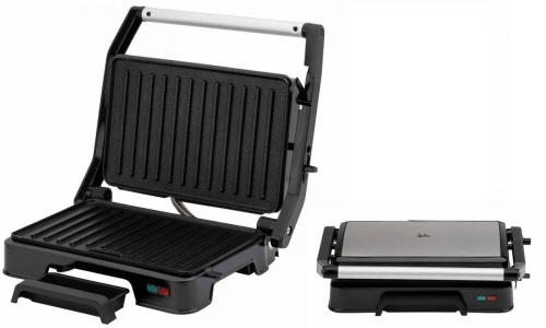 Parrilla Panini JATA 1000W Apertura 180º Antiadherente JEGR1124