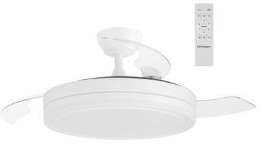 Ventilador de techo Orbegozo CP138105 105cm con luz LED y mando a distancia CP138105