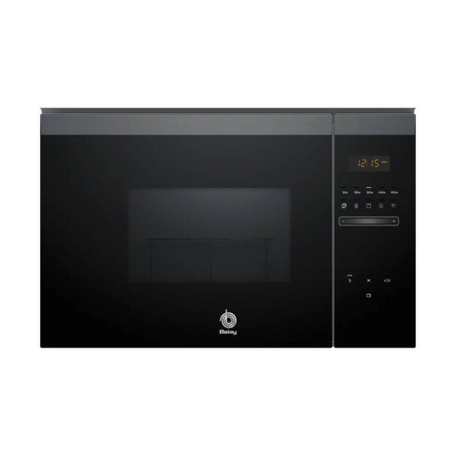 Microondas integrable Balay cristal negro grill 25L 3CG4175G3