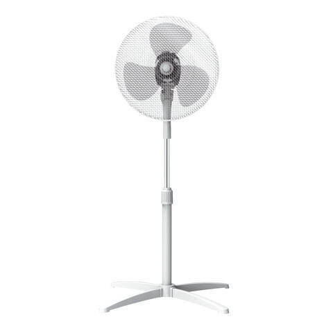 Ventilador de Pie FM Blanco 40 cm Fácil Montaje PX40
