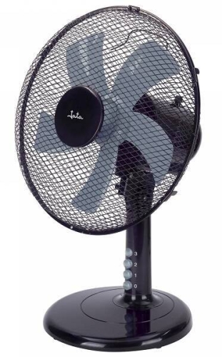Ventilador sobremesa Jata 3 velocidades 45W negro JVVM3124
