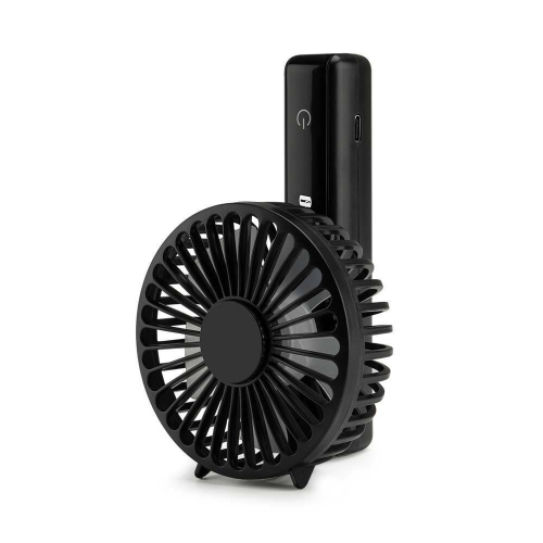 Ventilador de Mano Orbegozo Recargable USB 4 Velocidades Digital HF1800
