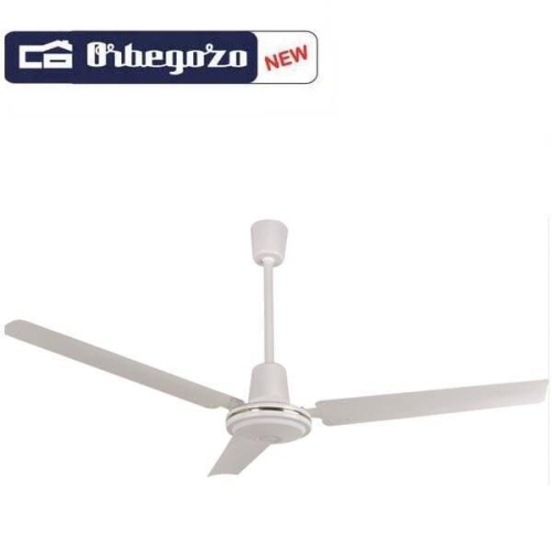 Ventilador de techo Orbegozo 140 cm de 5 velocidades color blanco CF86140