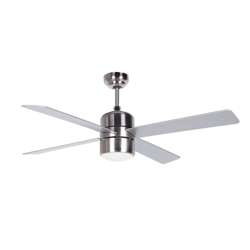 Ventilador de techo Orbegozo 120 cm inox de 3 velocidades y mando CP72120