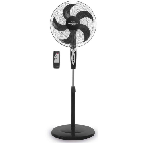 Ventilador de Pie Orbegozo Silencioso 40 cm 5 Aspas 3 Velocidades Oscilante SF0249