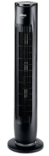 Ventilador de Columna UFESA 45W 3 Velocidades Temporizador Mando 84105612