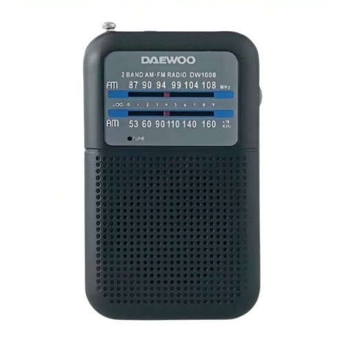 Radio Portátil Daewoo DW1008 Negra DW1008BK
