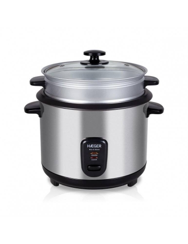 Olla Arrocera Haeger Inox 1.8L Vaporera RC18L001A