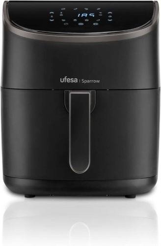 Freidora sin Aceite UFESA 6L 1700W Táctil 8 Programas SPARROW
