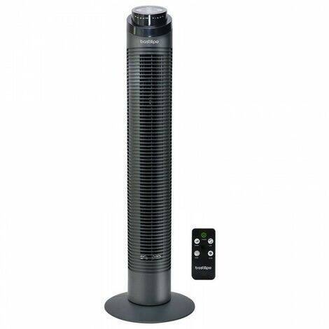 Ventilador de Torre Bastilipo Varadero 3 Velocidades Mando 117cm 2925