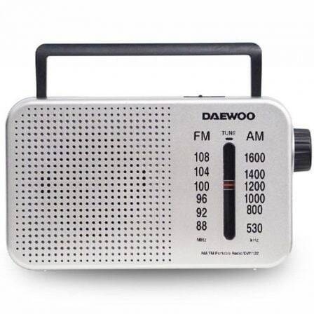 Radio Portátil Daewoo DW1122 Plata DW1122