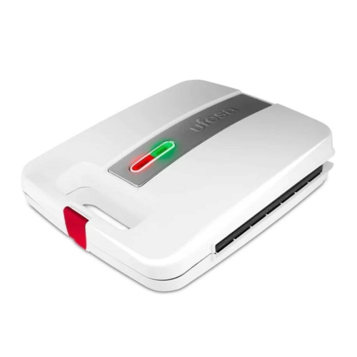 Sandwichera 4 Sándwiches Ufesa 1400W Placas Antiadherentes Inox SW7400