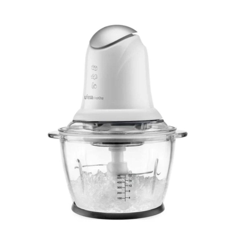 Picadora Ufesa 500W 1,2L Jarra Cristal Doble Cuchilla Inox Freshchop PC3550