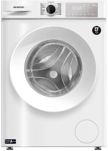 Lavadora de Carga Frontal Inverter 8 Kg Blanca INFINITON WMF84AWH
