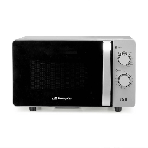 Microondas con Grill Flatbed ORBEGOZO acabado Silver MIG2072CE