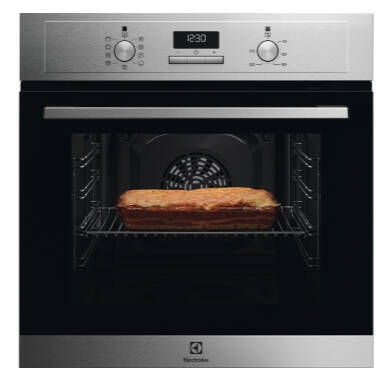 Horno Multifunción Inox con Limpieza AquaClean Electrolux EOF3H40BX