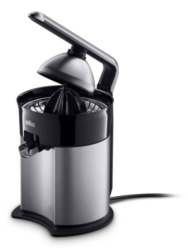 Exprimidor Eléctrico Inox Braun-H 160W Directo al Vaso Modelo CJ7050BK