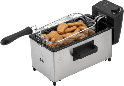 Freidora Eléctrica Acero Inox 3 Litros Cool Zone JEFR1678