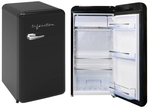 Frigorífico Infiniton CLV90L8NEA Negro Vintage 91L Clase E