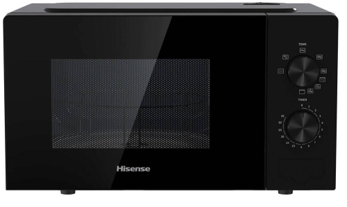 Microondas Hisense H20MOBP1G 20L con Grill Negro 700W Compacto