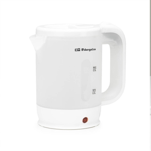 Hervidor de Agua ORBEGOZO KT4510 Viaje 0,5L 900W con 2 Tazas