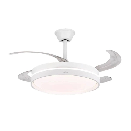 Ventilador de Techo con Aspas Retráctiles y Luz LED Perfect JATA JVTE4242