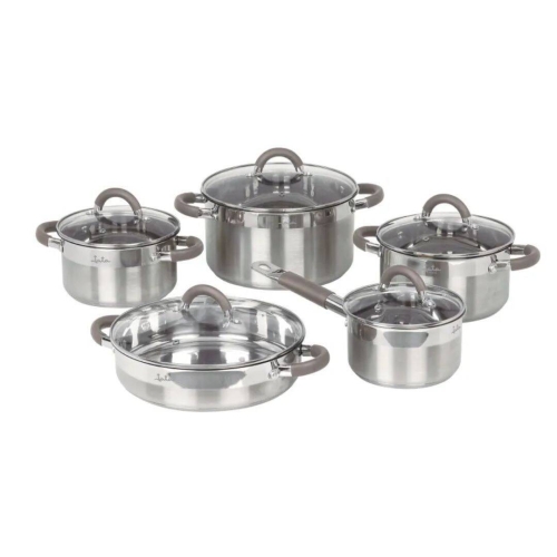 Batería de Cocina Acero Inoxidable 5 Piezas JATA-H BC10